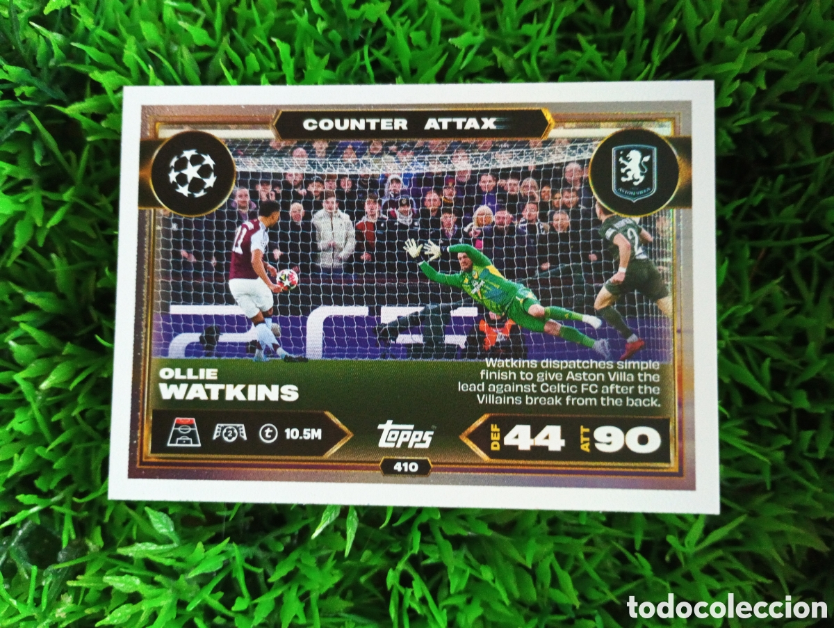 Figurine di Calcio: Watkins Aston Villa COUNTER ATTAX Match Attax 25-26 # 410