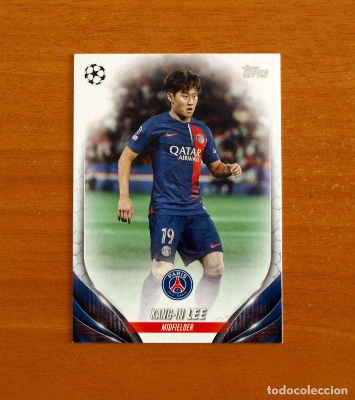 Figurine di Calcio: Paris Saint Germain -N&ordm; 194 Kang-In Lee -Topps Champions League UEFA - 2023-2024-23-24