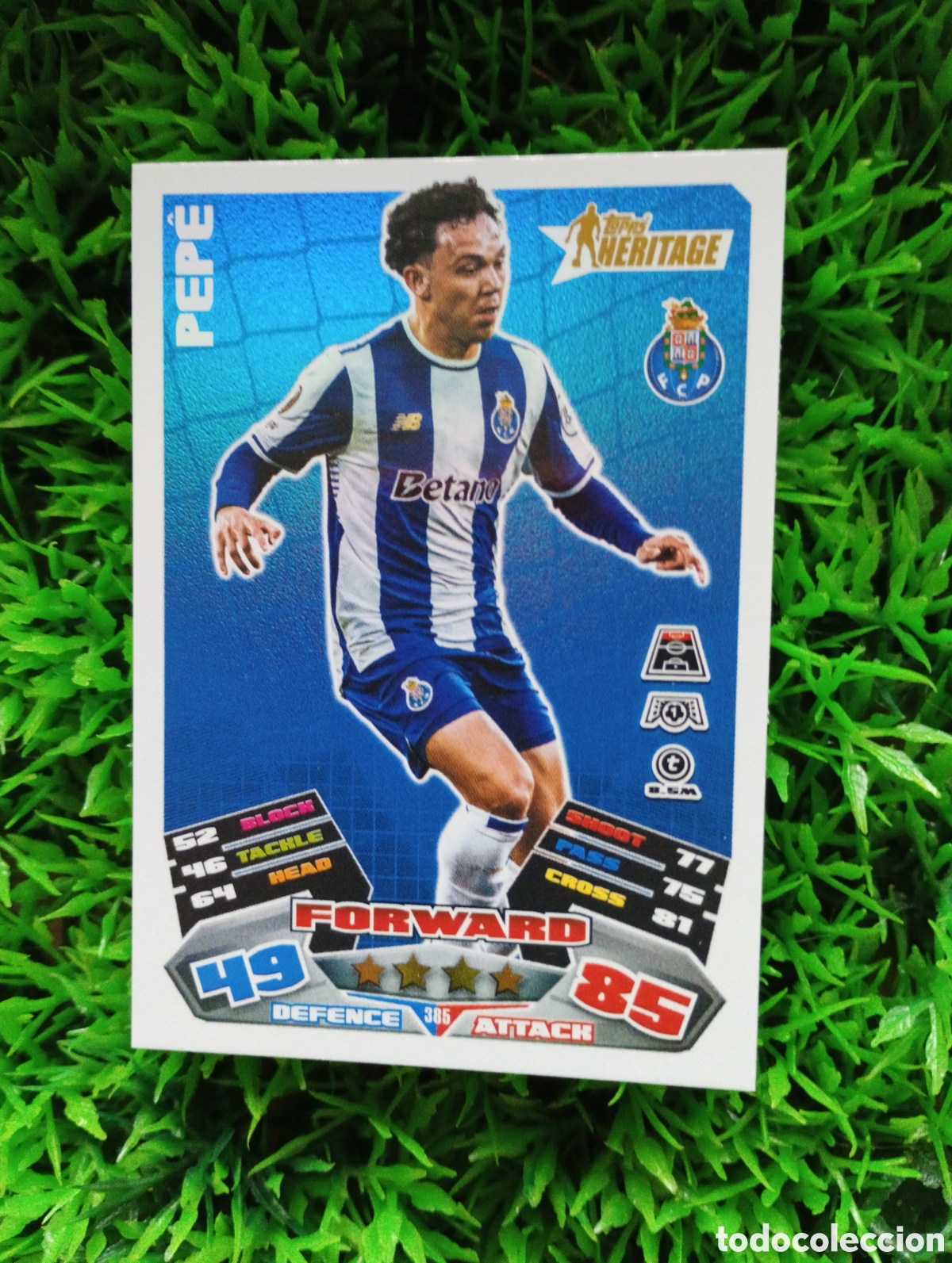 Football Stickers: Pepe Oporto HERITAGE Match Attax 25-26 # 385
