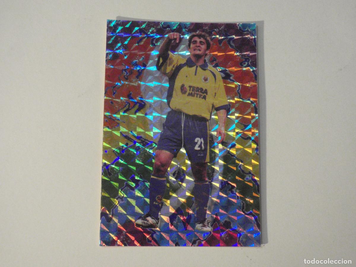 Cromos de f&uacute;tbol: M7 V&Iacute;CTOR Villarreal El Mejor 2001. Trading card FICHAS LIGA DE FUTBOL 2001 2002 MUNDICROMO. 01 02