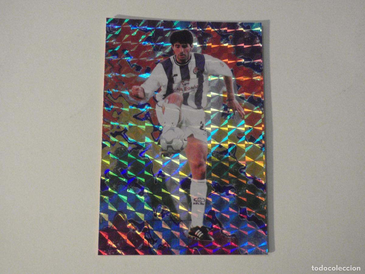 Cromos de f&uacute;tbol: M16 CAMINERO Valladolid El Mejor 2001 Trading card FICHAS LIGA DE FUTBOL 2001 2002 MUNDICROMO. 01 02