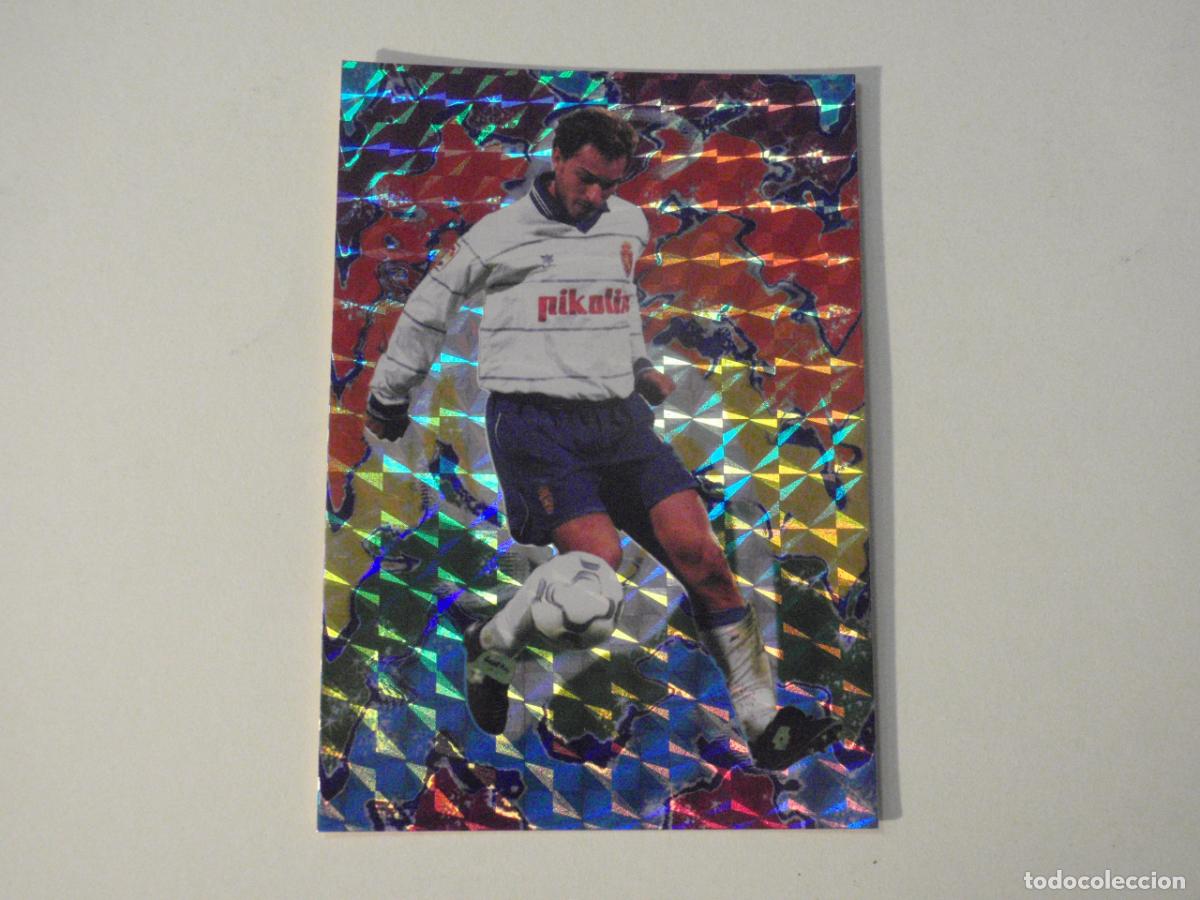 Cromos de f&uacute;tbol: M17 JAMELLI Zaragoza El Mejor 2001 Trading card FICHAS LIGA DE FUTBOL 2001 2002 MUNDICROMO. 01 02