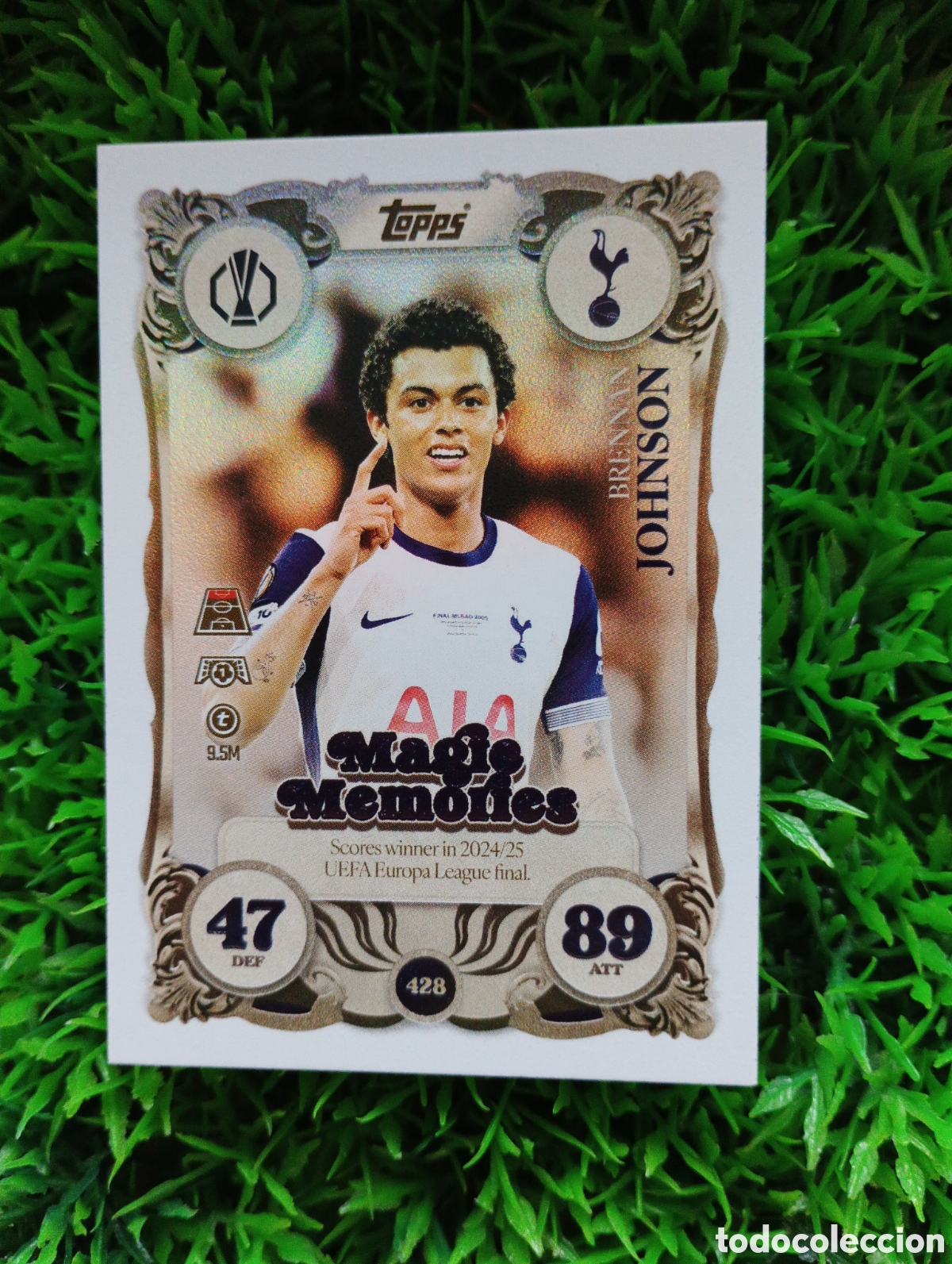 Cromos de Futebol: Johnson Tottenham MAGIC MEMORIES Match Attax 25-26 # 428
