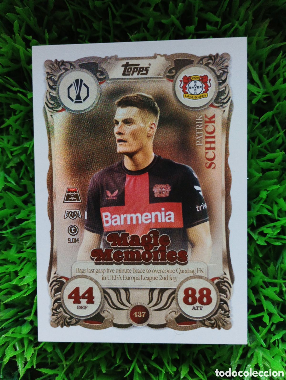 Cromos de Futebol: Schick Bayer Leverkusen MAGIC MEMORIES Match Attax 25-26 # 437