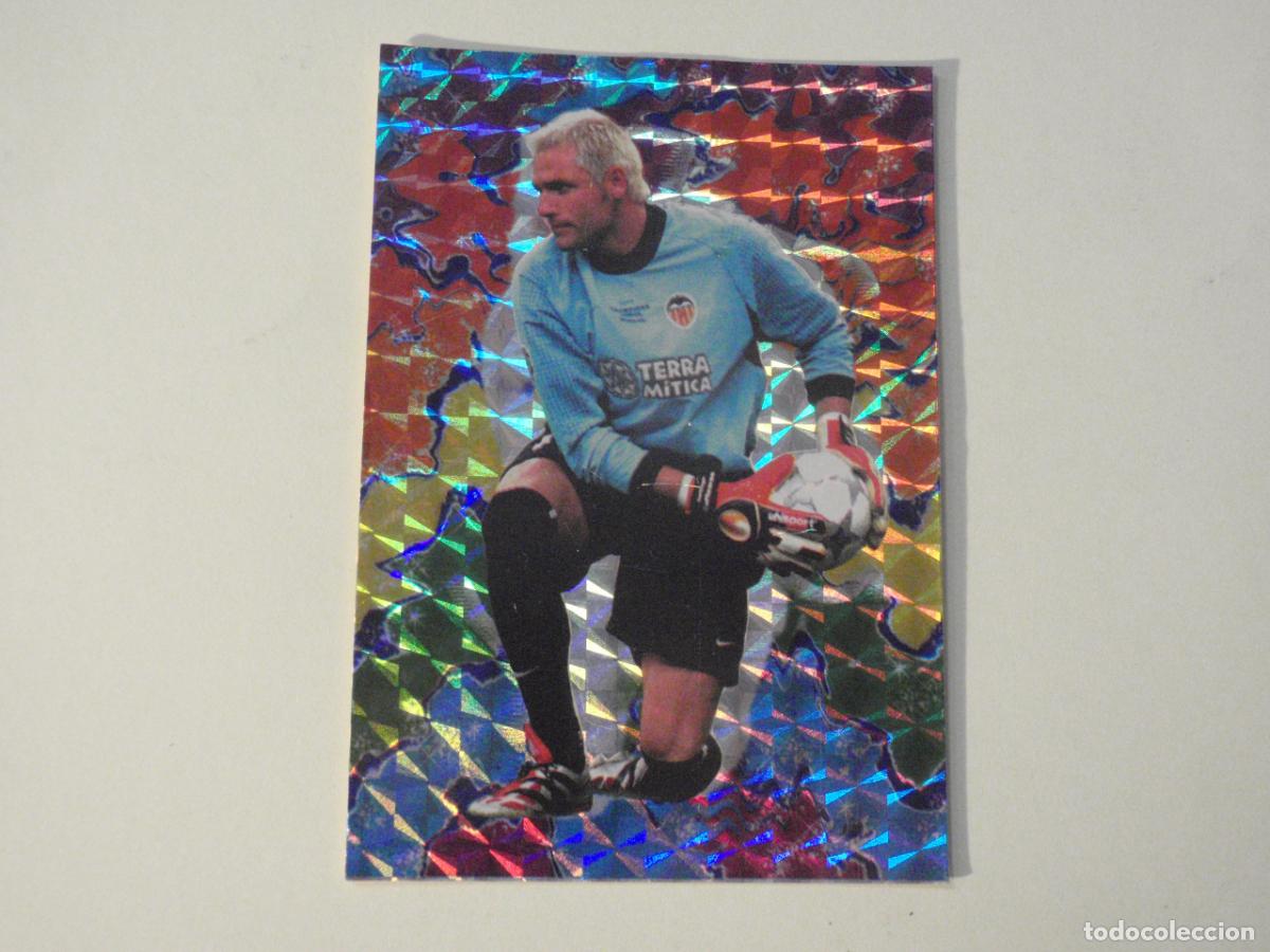 Figurine di Calcio: M22 CA&Ntilde;IZARES Valencia El Mejor 2001 Trading card FICHAS LIGA DE FUTBOL 2001 2002 MUNDICROMO. 01 02