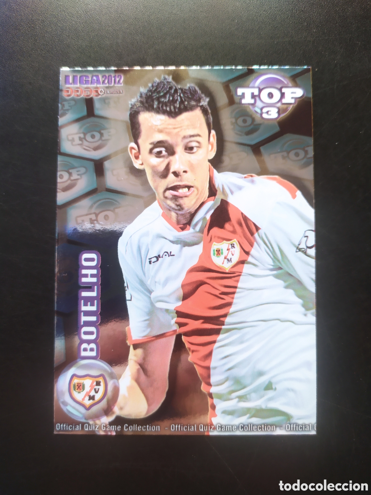 Cromos de f&uacute;tbol: Mundicromo fichas Liga 2011 2012 11 12 Botelho top brillo azul n&deg; 584 Rayo Vallecano