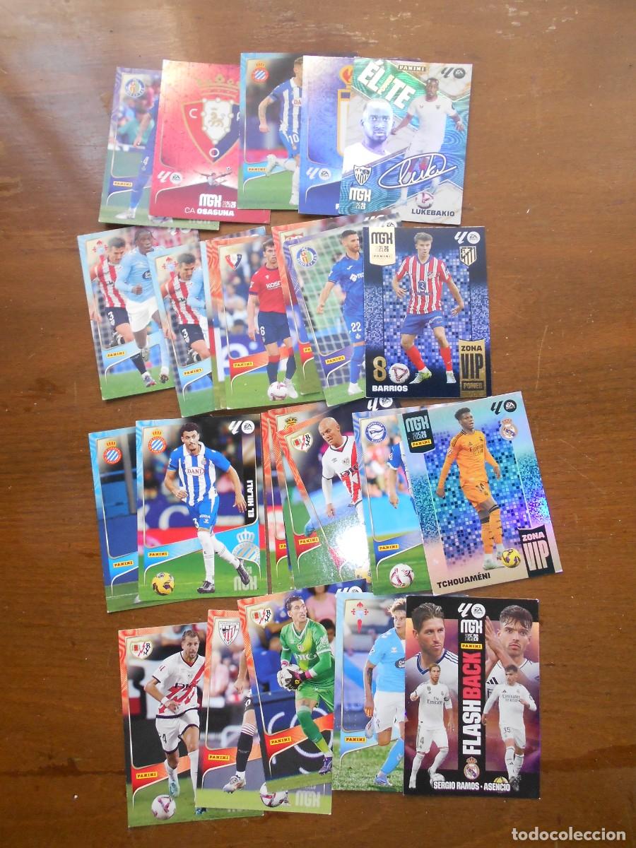 Cromos de f&uacute;tbol: LOTE de 26 CROMOS MGK MEGA CRAKS 2023-24 de PANINI TRADING CARD - DISPONGO de mas CROMOS - 1&euro;y+