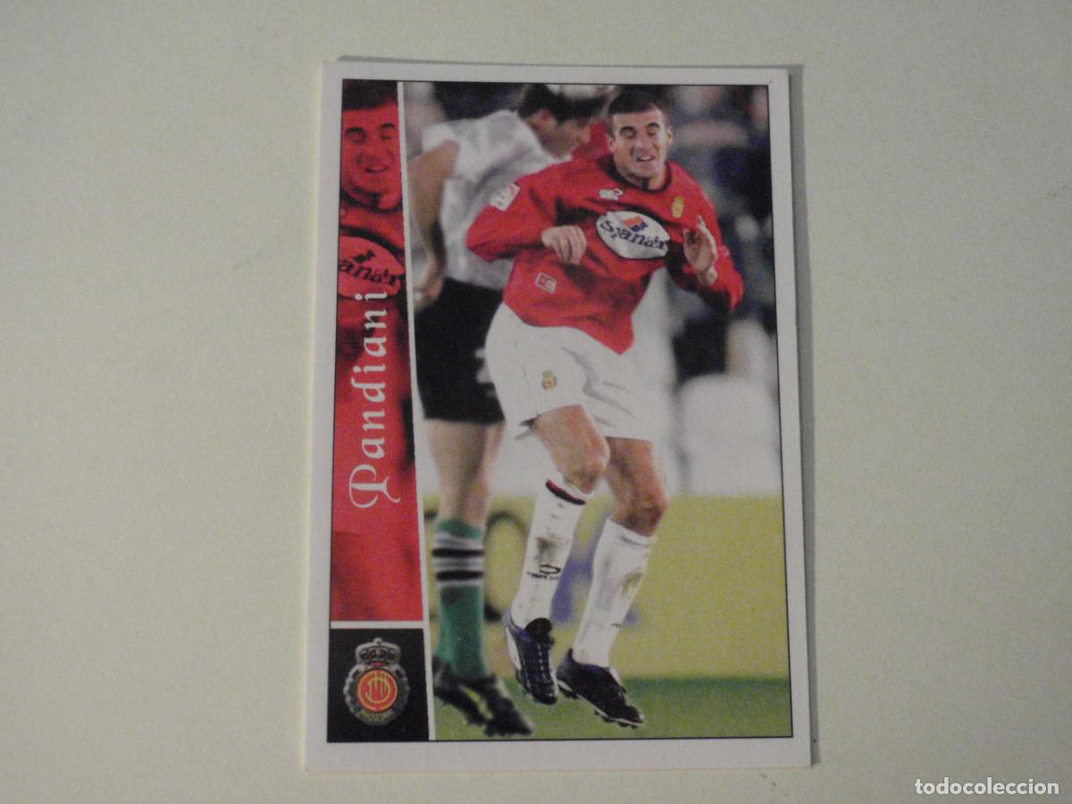 Cromos de f&uacute;tbol: Cromo 646 + PANDIANI Mallorca. Trading card FICHAS LIGA DE FUTBOL 2002 2003 MUNDICROMO. 02 03