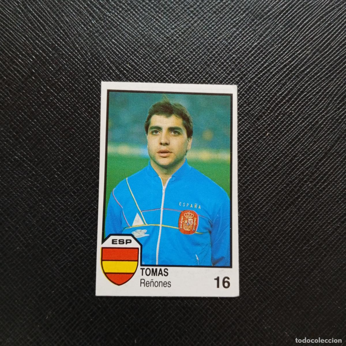 Cromos de f&uacute;tbol: 16 TOMAS BARCELONA BARNA MEXICO MUNDIAL 1986 CROMO FUTBOL 86 - SIN PEGAR - A110 PG181