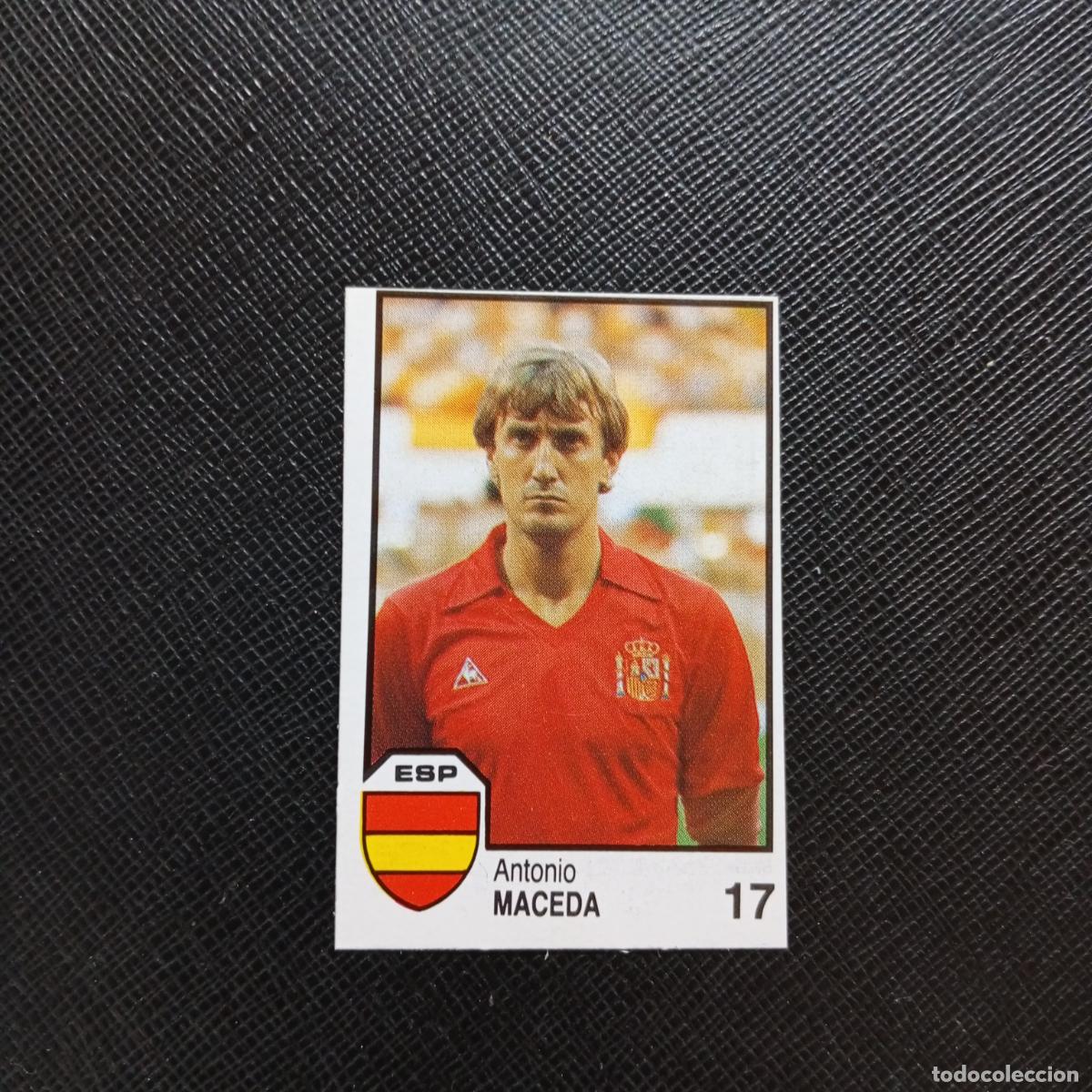 Cromos de f&uacute;tbol: 17 MACEDA BARCELONA BARNA MEXICO MUNDIAL 1986 CROMO FUTBOL 86 - SIN PEGAR - A110 PG181