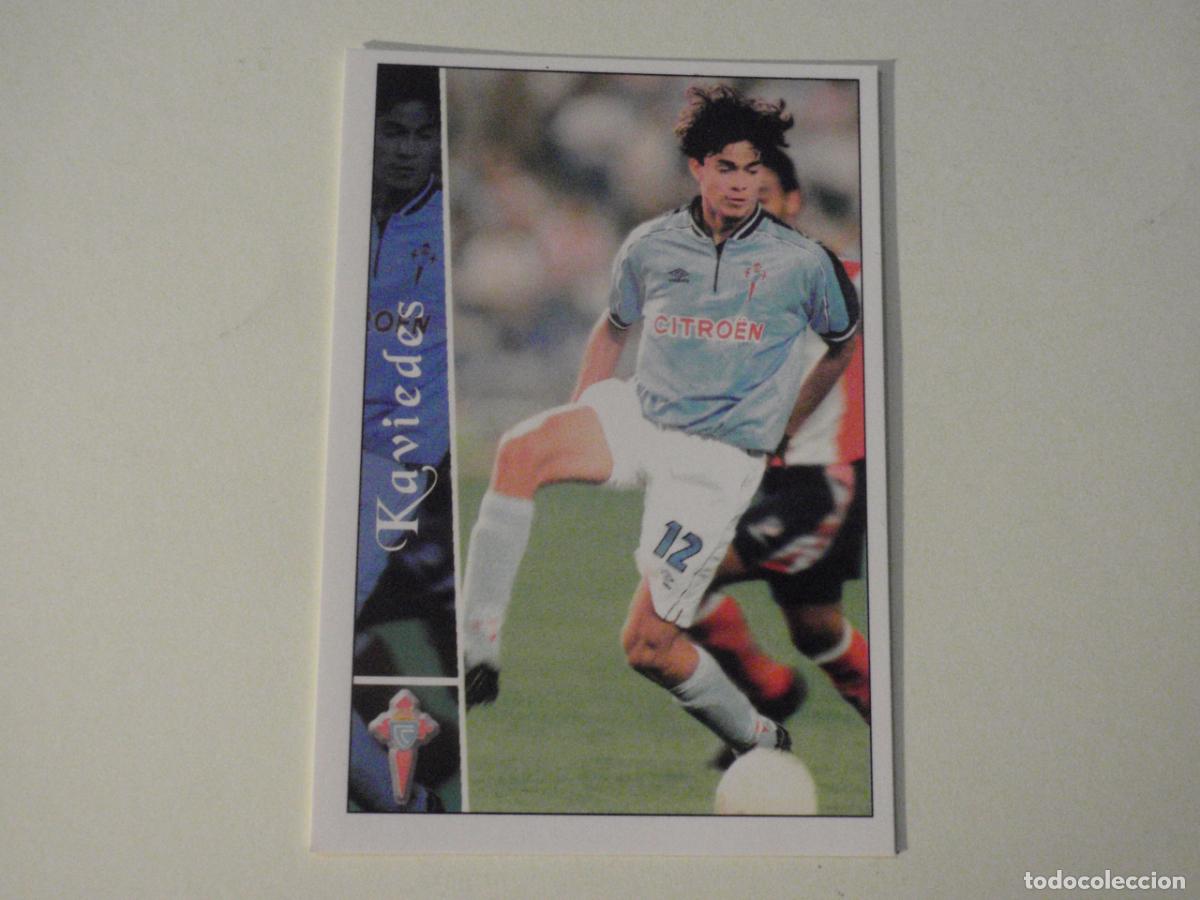 Cromos de f&uacute;tbol: Cromo 657 + KAVIEDES Celta. Trading card FICHAS LIGA DE FUTBOL 2002 2003 MUNDICROMO. 02 03