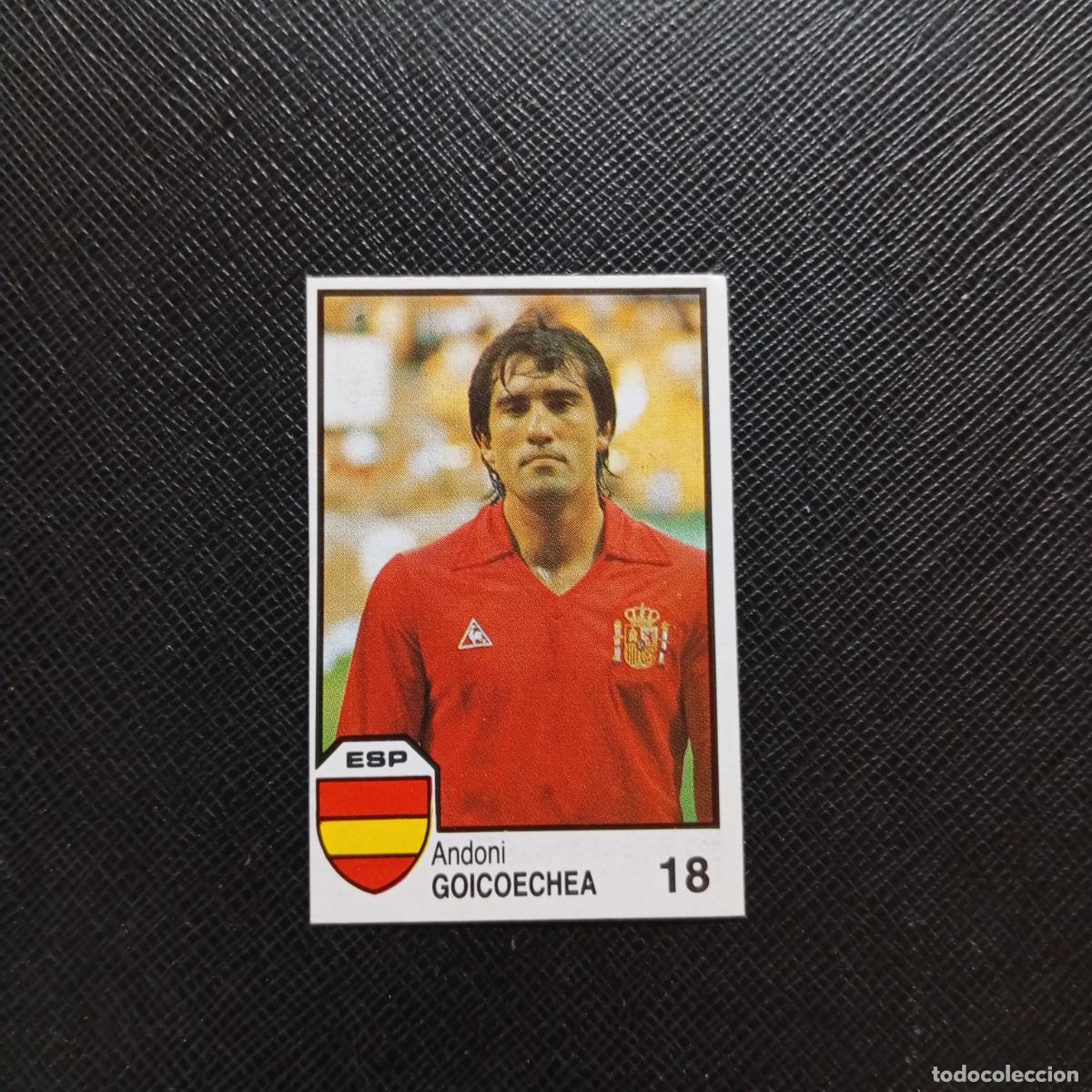 Cromos de f&uacute;tbol: 18 GOICOECHEA BARCELONA BARNA MEXICO MUNDIAL 1986 CROMO FUTBOL 86 - SIN PEGAR - A110 PG190