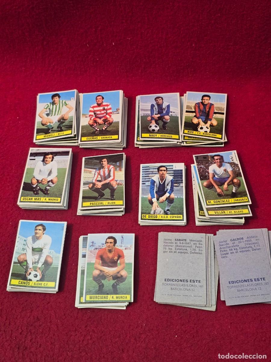 Cromos de f&uacute;tbol: 109 CROMOS DE FUTBOL SIN PEGAR .EDICIONES ESTE.
