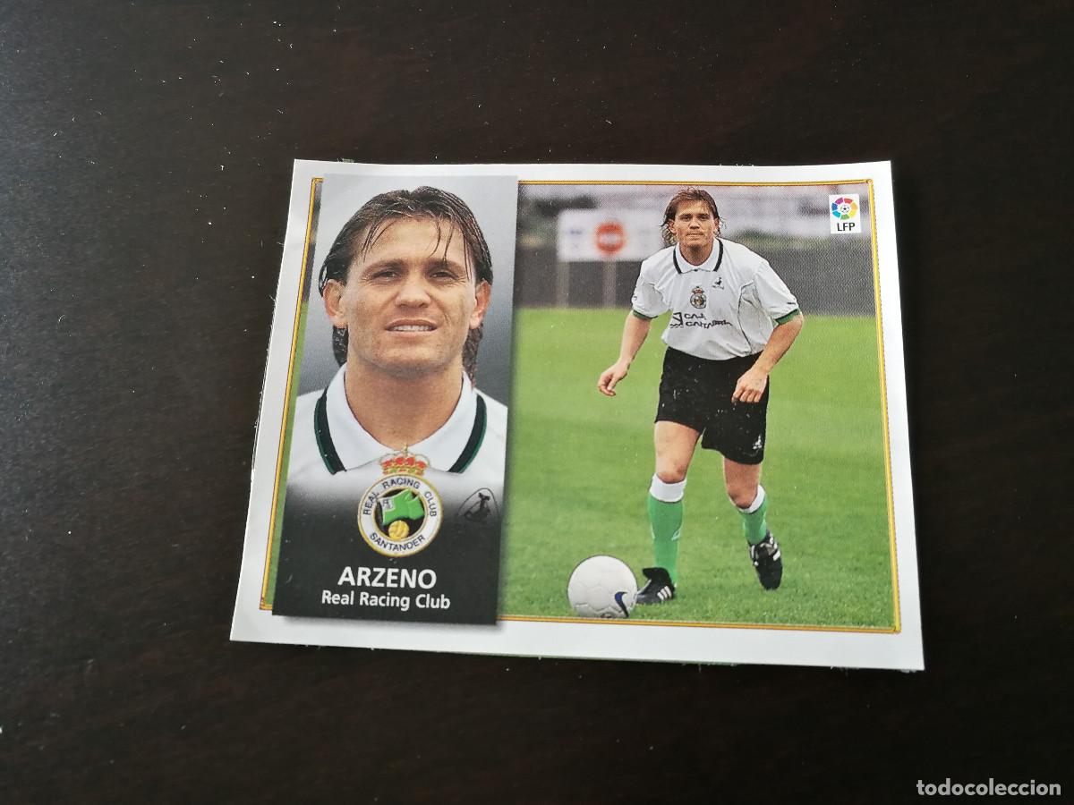 Fu&szlig;ball-Sticker: Arzeno Racing de Santander Ultimo Fichaje n&ordm; 32, Editorial Este 98/99, 1998-1999, despegado
