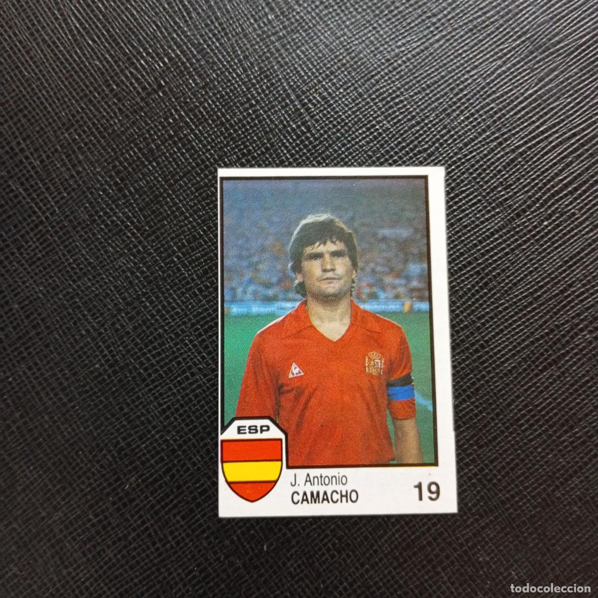 Cromos de f&uacute;tbol: 19 CAMACHO ESPA&Ntilde;A BARNA MEXICO MUNDIAL 1986 CROMO FUTBOL 86 - SIN PEGAR - A110 PG217