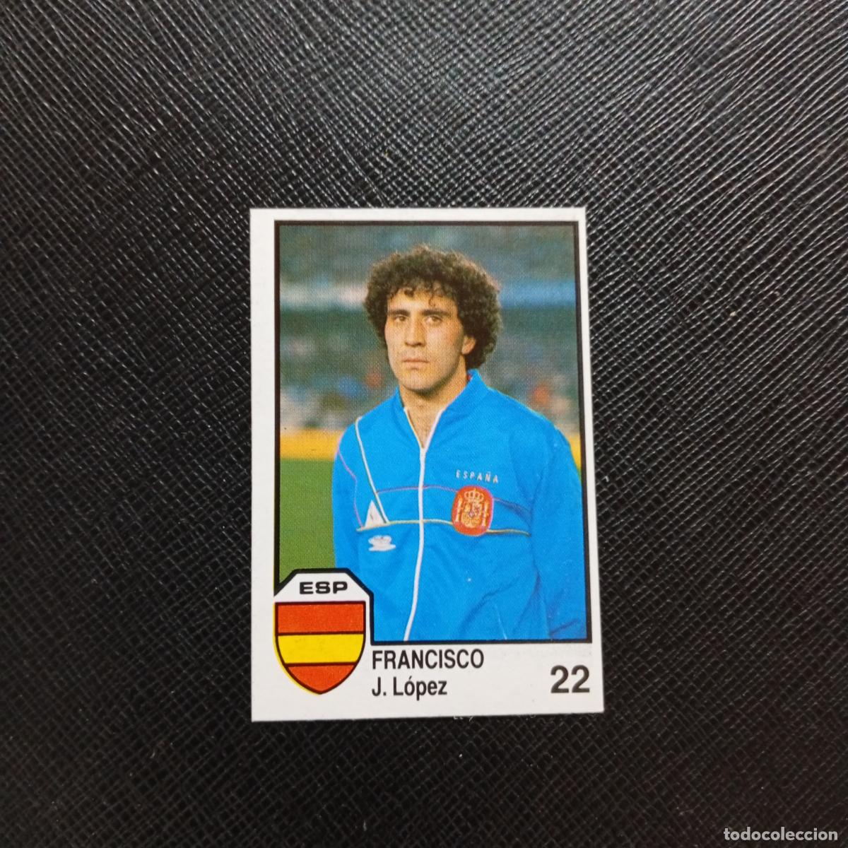 Cromos de f&uacute;tbol: 22 FRANCISCO ESPA&Ntilde;A BARNA MEXICO MUNDIAL 1986 CROMO FUTBOL 86 - SIN PEGAR - A110 PG226