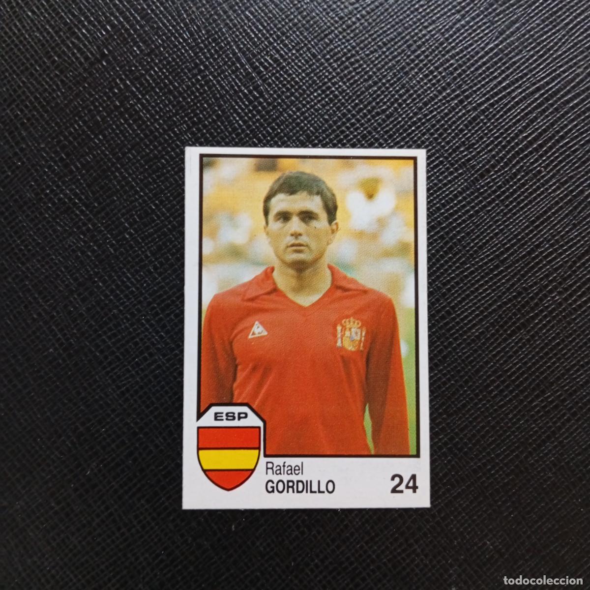 Cromos de f&uacute;tbol: 24 GORDILLO ESPA&Ntilde;A BARNA MEXICO MUNDIAL 1986 CROMO FUTBOL 86 - SIN PEGAR - A110 PG235