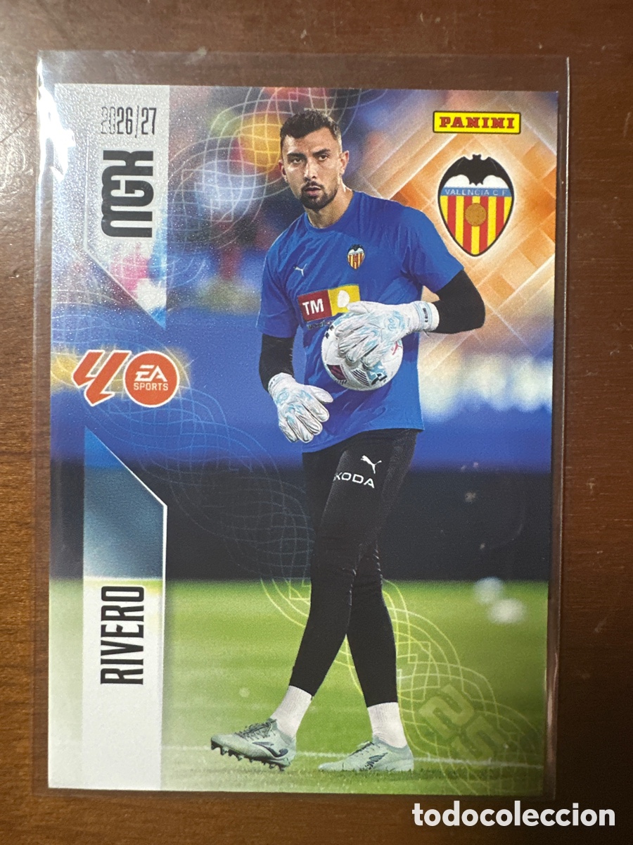 Cromos de f&uacute;tbol: 345 RIVERO VALENCIA MEGACRACKS 2026 2027 (MGK 26 27)