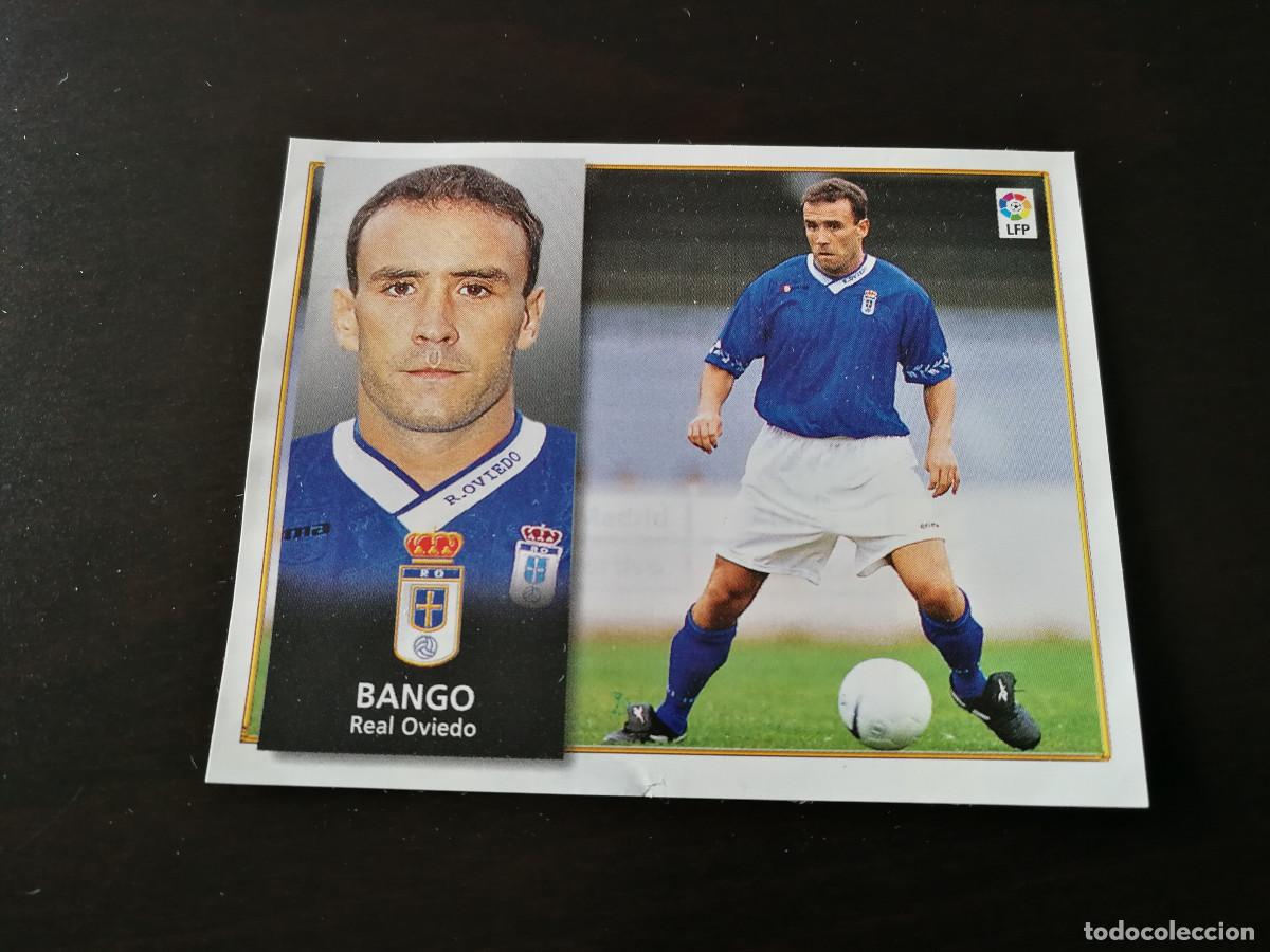 Figurine di Calcio: Bango Real Oviedo Ultimo Fichaje n&ordm; 35 Editorial Este 98/99, 1998-1999, despegado