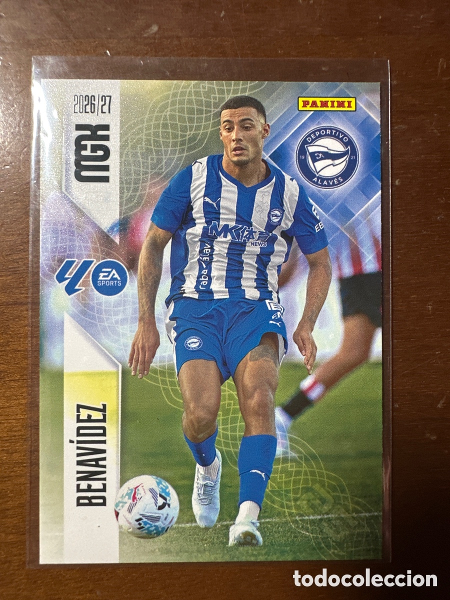 Fu&szlig;ball-Sticker: 27 BENAVIDEZ ALAV&Eacute;S MEGACRACKS 2026 2027 (MGK 26 27)