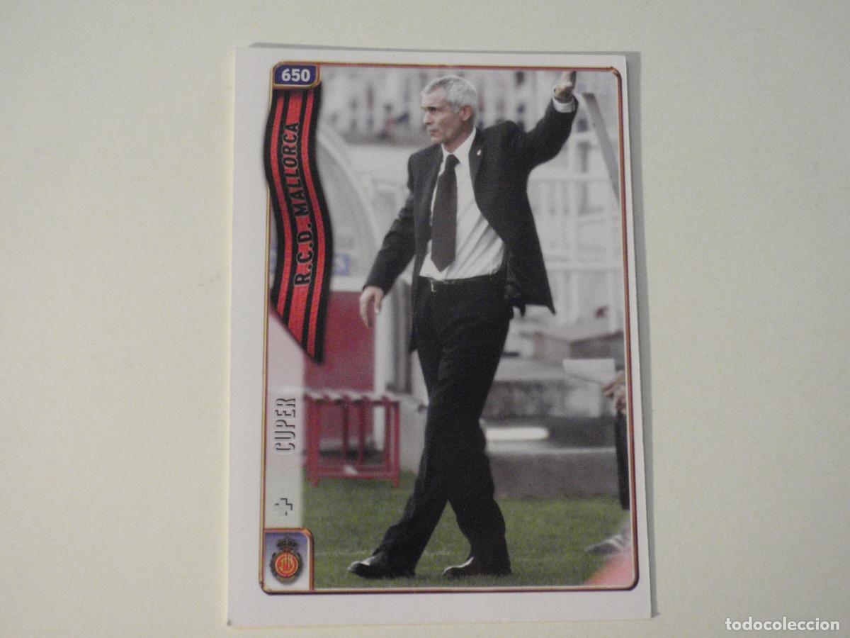 Fu&szlig;ball-Sticker: Cromo 650 + CUPER Mallorca CORREGIDO. Trading card FICHAS LIGA DE FUTBOL 2004 2005 MUNDICROMO. 04 05
