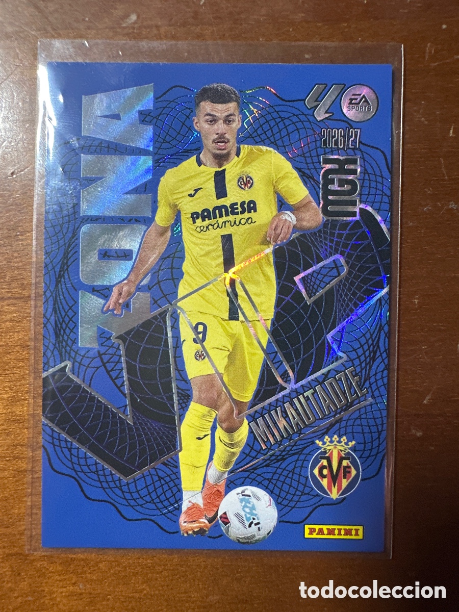 Cromos de f&uacute;tbol: 402 MIKAUTADZE VILLAREAL ZONA VIP MEGACRACKS LIGA 2026 2027 (MGK 26 27)