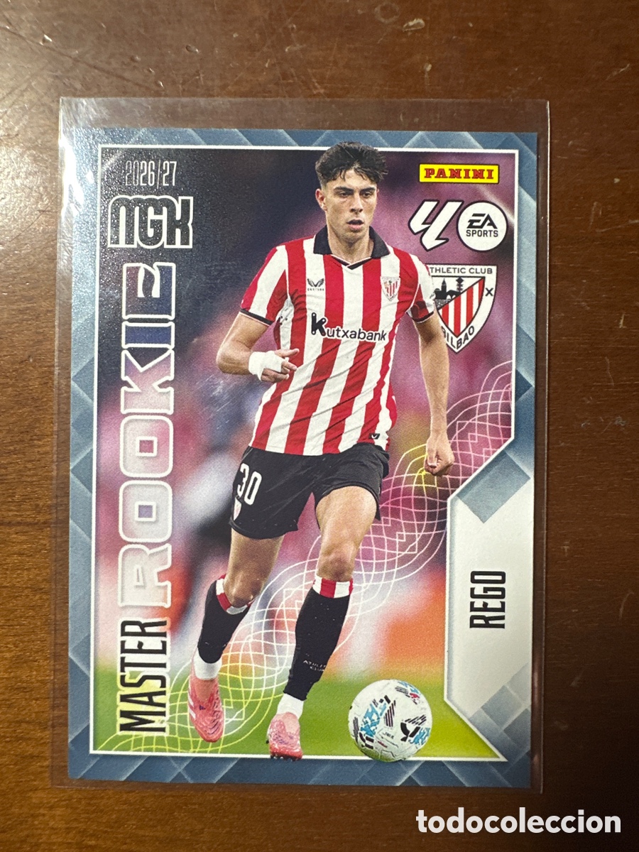Cromos de f&uacute;tbol: 418 REGO M&Aacute;STER ROOKIE MEGACRACKS 2026 2027 (MGK 26 27)