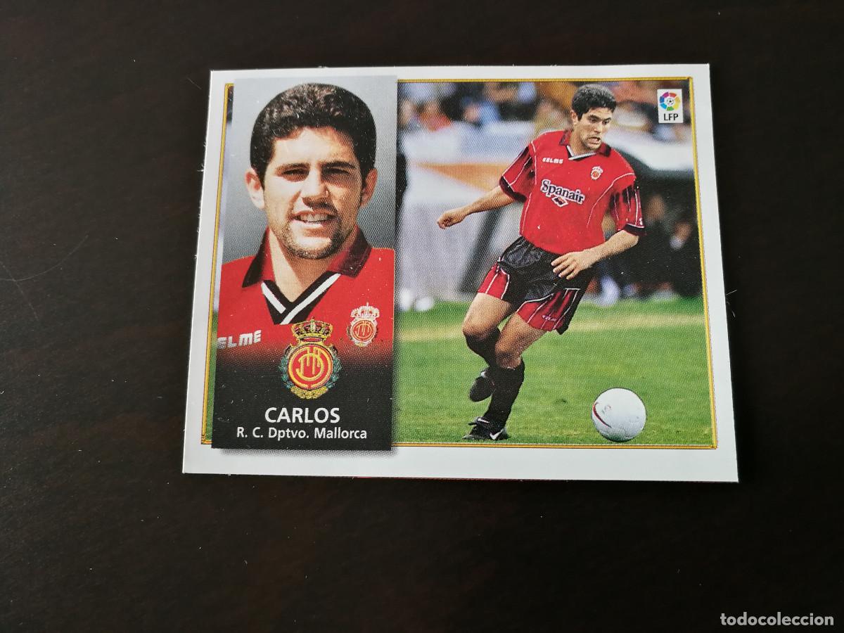 Figurine di Calcio: Carlos Coloca RCD Mallorca Editorial Este 98/99, 1998-1999, despegado