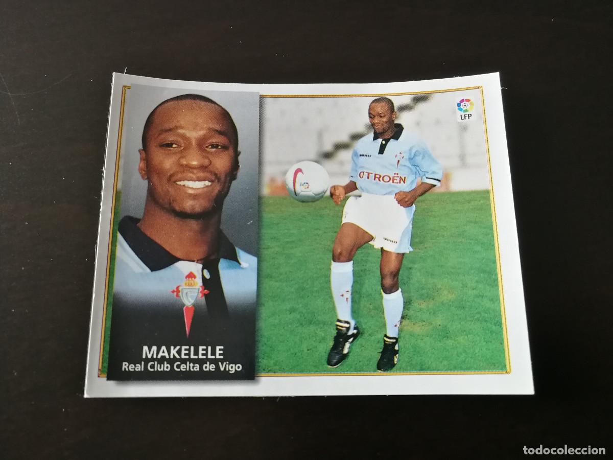 Fu&szlig;ball-Sticker: Makelele Coloca Celta de Vigo Editorial Este 98/99, 1998-1999, despegado