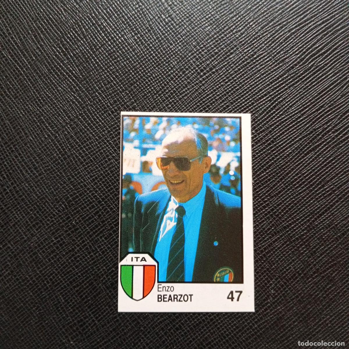 Cromos de f&uacute;tbol: 47 BEARZOT ITALIA BARNA MEXICO MUNDIAL 1986 CROMO FUTBOL 86 - SIN PEGAR - A110 PG415