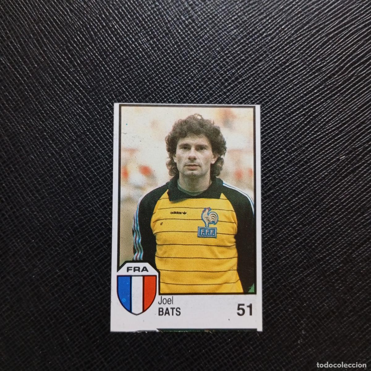 Cartes &agrave; collectionner de Football: 51 BATS FRANCIA BARNA MEXICO MUNDIAL 1986 CROMO FUTBOL 86 - SIN PEGAR - A110 PG442
