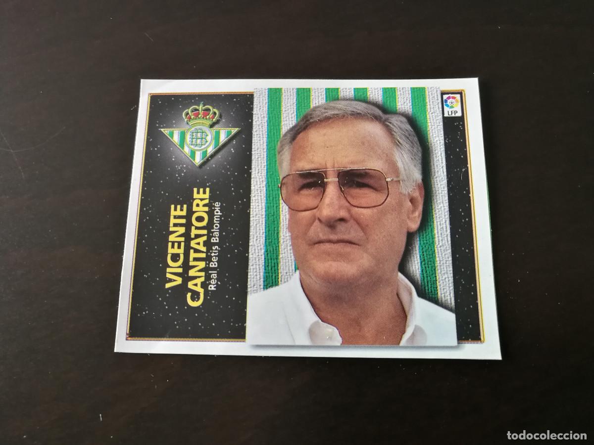 Figurine di Calcio: Cantatore Coloca Real Betis Editorial Este 98/99, 1998-1999, despegado