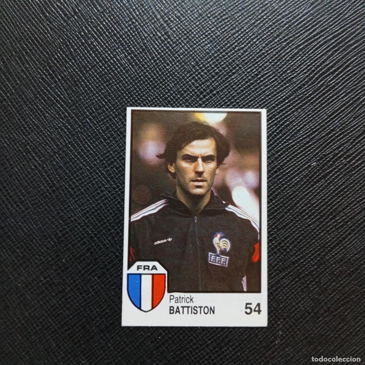 Cromos de f&uacute;tbol: 54 BATTISTON FRANCIA BARNA MEXICO MUNDIAL 1986 CROMO FUTBOL 86 - SIN PEGAR - A110 PG442