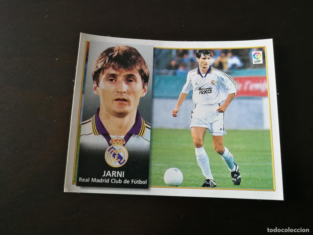 Figurine di Calcio: Jarni Coloca Real Madrid Editorial Este 98/99, 1998-1999, despegado