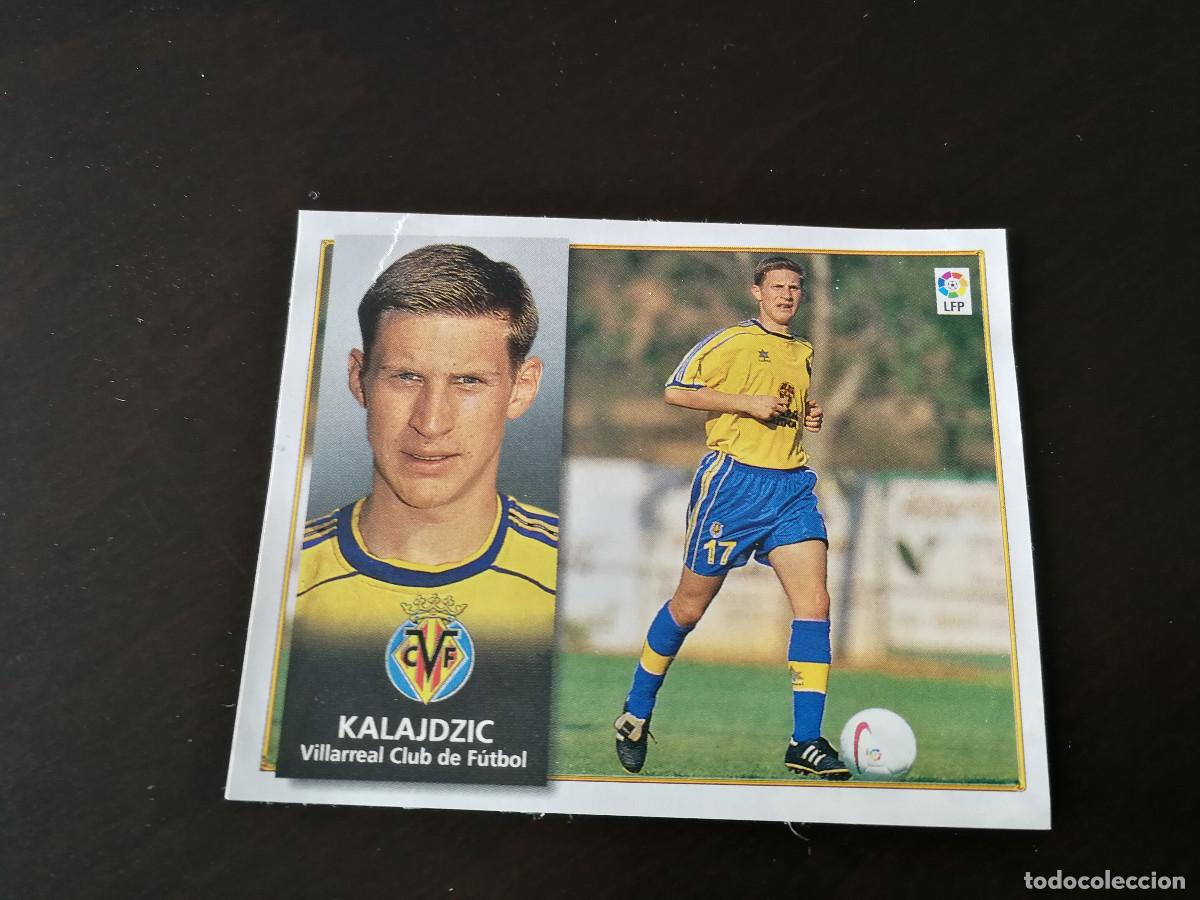 Figurine di Calcio: Kalajdzic Coloca Villarreal CF Editorial Este 98/99, 1998-1999, despegado