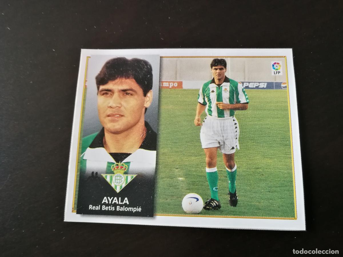 Figurine di Calcio: Ayala Coloca Real Betis Editorial Este 98/99, 1998-1999, despegado