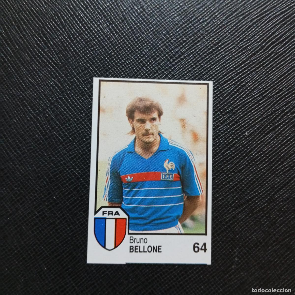 Cromos de Futebol: 64 BELLONE FRANCIA BARNA MEXICO MUNDIAL 1986 CROMO FUTBOL 86 - SIN PEGAR - A106 PG37