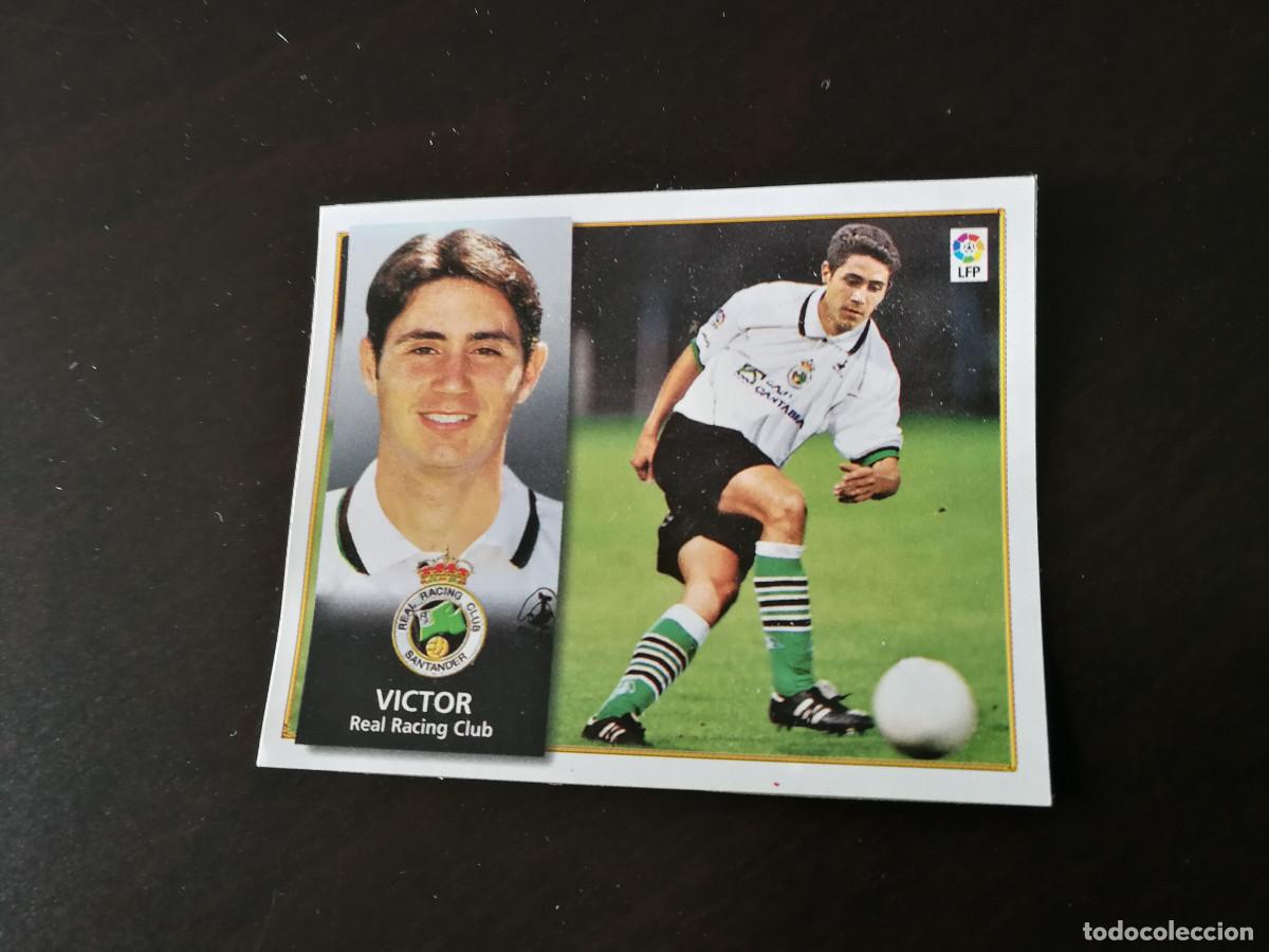 Figurine di Calcio: Victor Coloca Racing de Santander Editorial Este 98/99, 1998-1999, despegado