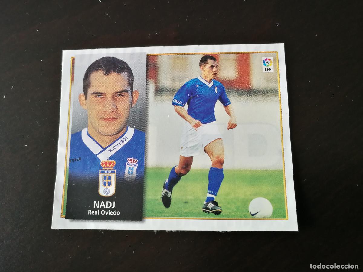 Fu&szlig;ball-Sticker: Nadj Coloca Real Oviedo Editorial Este 98/99, 1998-1999, despegado