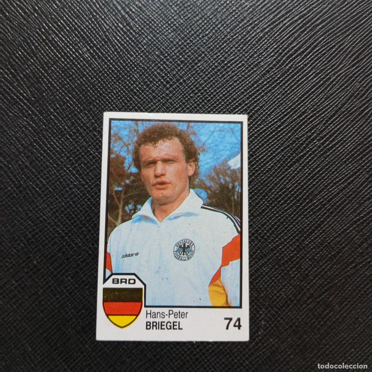 Cromos de f&uacute;tbol: 74 BRIEGEL ALEMANIA BARNA MEXICO MUNDIAL 1986 CROMO FUTBOL 86 - SIN PEGAR - A106 PG82