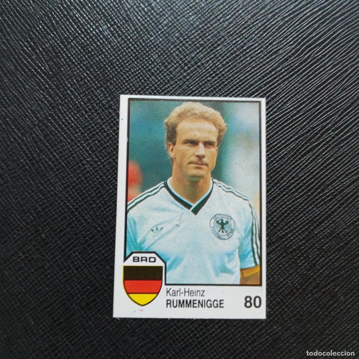Cromos de f&uacute;tbol: 80 RUMMENIGGE ALEMANIA BARNA MEXICO MUNDIAL 1986 CROMO FUTBOL 86 - SIN PEGAR - A106 PG100