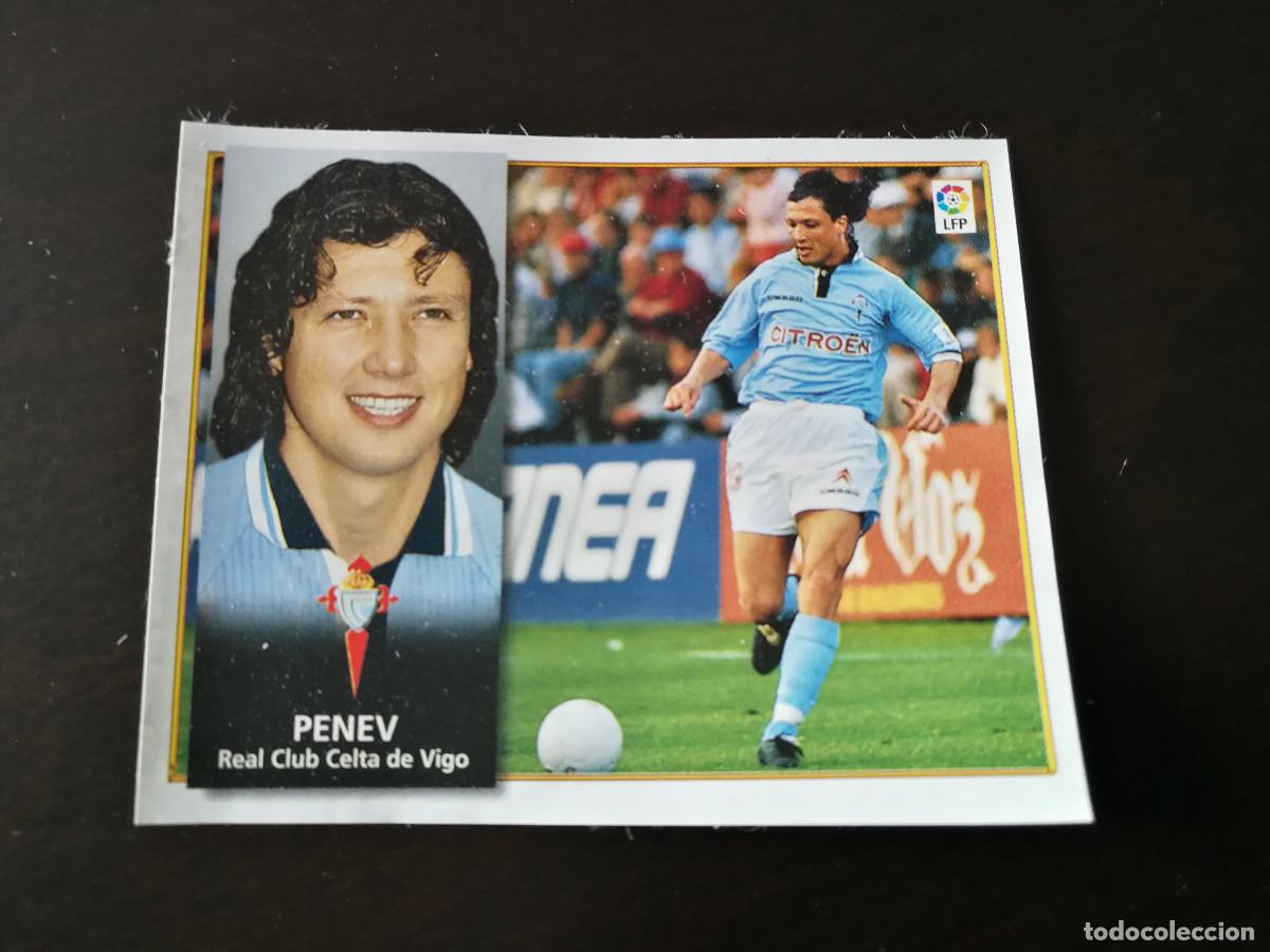 Fu&szlig;ball-Sticker: Penev Celta de Vigo Ultimo Fichaje n&ordm;30 Editorial Este 98/99, 1998-1999, despegado