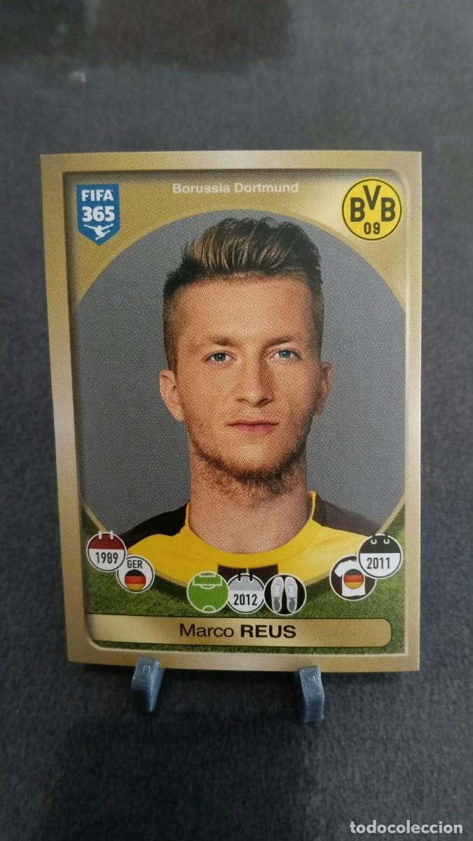 Cromos de f&uacute;tbol: Marco Reus 323 Borussia Dormund 2016 2017 Fifa 365 Sin Pegar