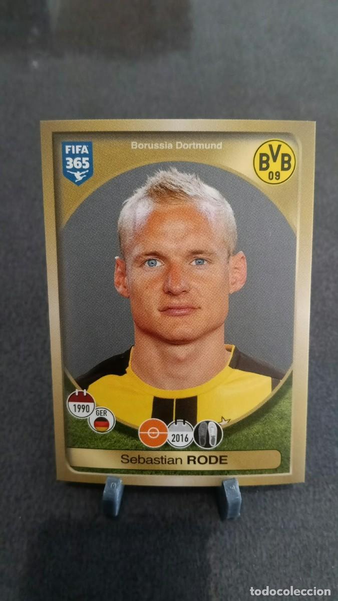 Cromos de f&uacute;tbol: Rode 320 Borussia Dormund 2016 2017 Fifa 365 Sin Pegar