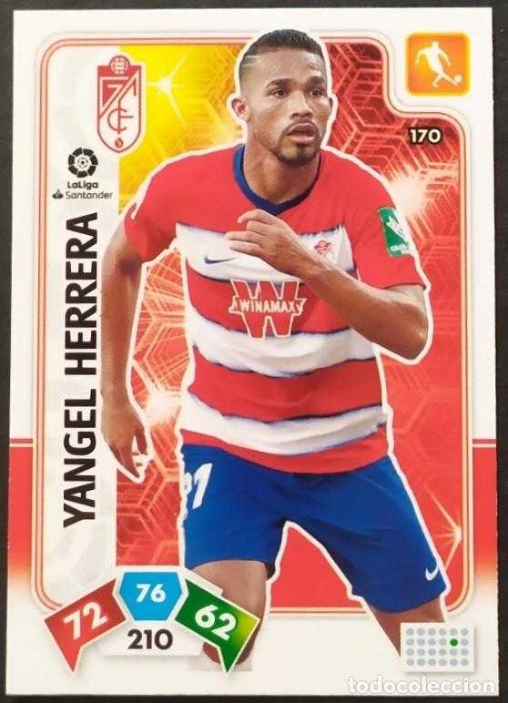 Cromos de f&uacute;tbol: 170 YANGEL HERRERA GRANADA CF FICHA ALBUM ADRENALYN XL 2019 2020 19 20