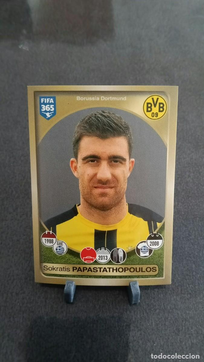Cromos de f&uacute;tbol: Papastathopoulos 311 Borussia Dormund 2016 2017 Fifa 365 Sin Pegar