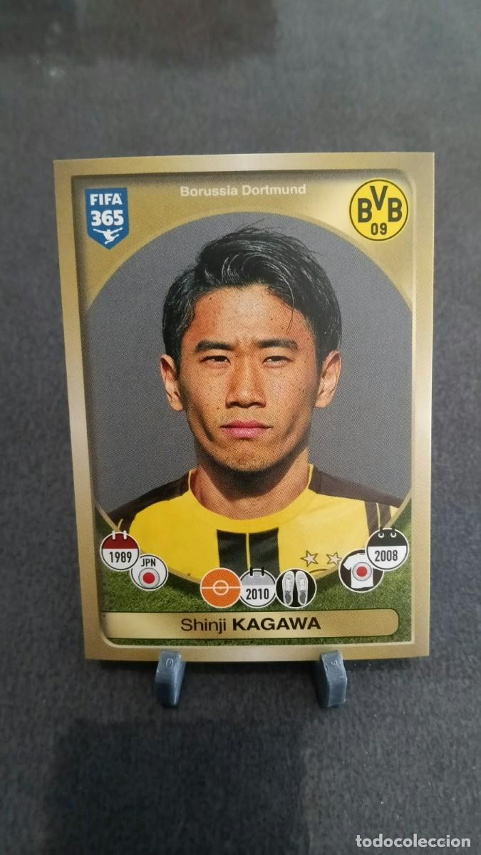 Cromos de f&uacute;tbol: Kagawa 318 Borussia Dormund 2016 2017 Fifa 365 Sin Pegar