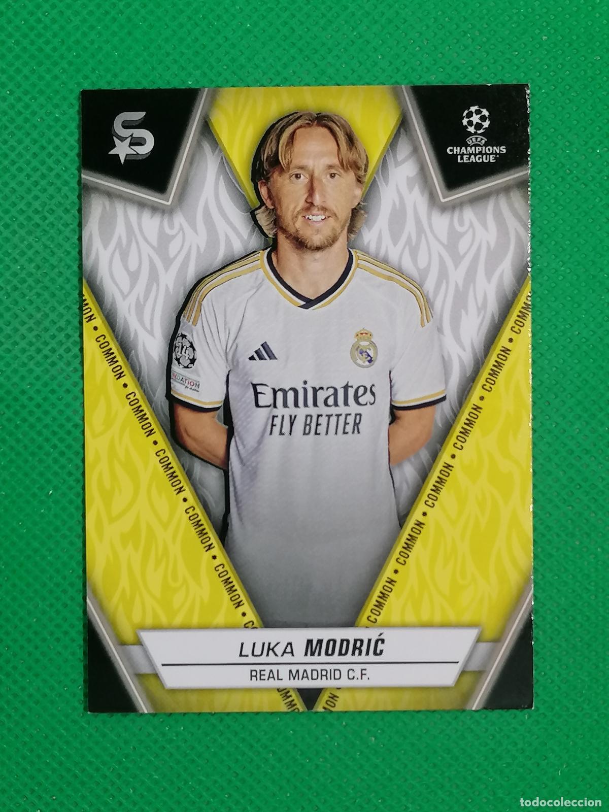 Cromos de f&uacute;tbol: 138 LUKA MODRIC REAL MADRID COMMON ⚽ TOPPS SUPERSTARS 23 24 2023 2024 ⚽