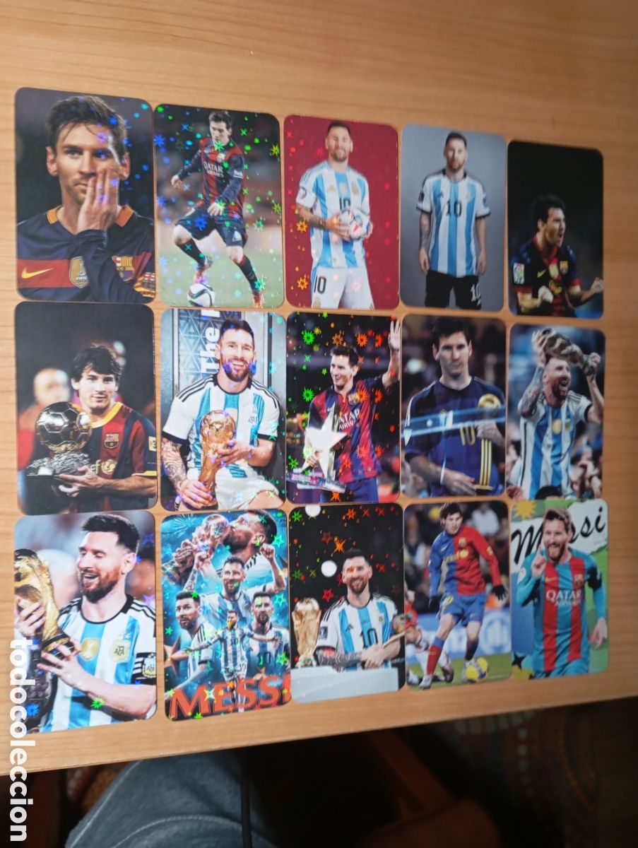 Cromos de f&uacute;tbol: Colecciones cromos Messi - Foto 1