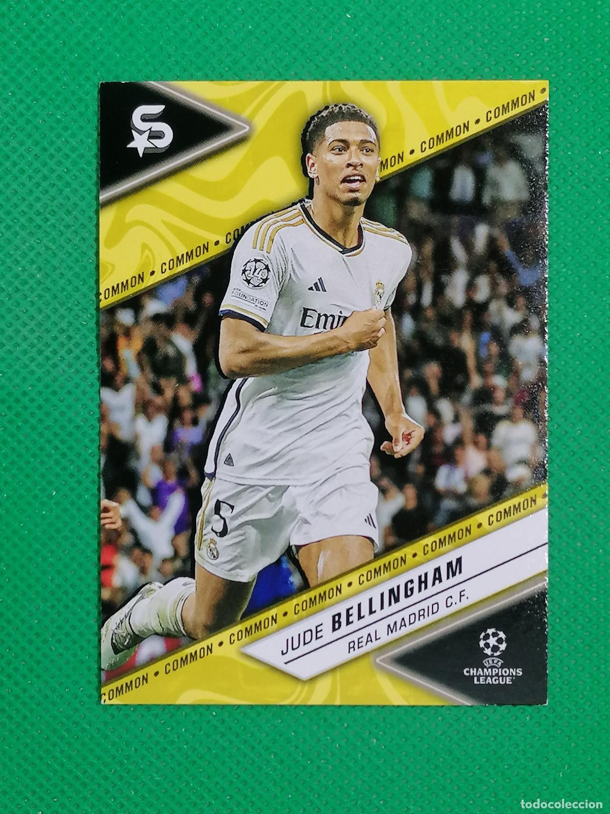Cromos de f&uacute;tbol: 136 BELLINGHAM REAL MADRID COMMON VARIACION ⚽ TOPPS SUPERSTARS 23 24 2023 2024 ⚽